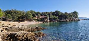 Luxury five stars villa with pool, near beach - by TRAVELER tourist agency Krk - ID 2140