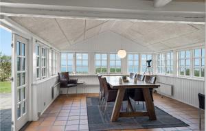 Beach Front Home In Lemvig With Wifi