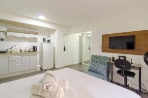 Studio Bela Vista - Estacionamento ao lado