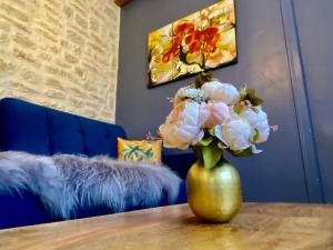 Maisons de vacances Le Cocon Boheme - maison climatisee au coeur de Sarlat - Parking - Piscine chauffee - Spa et massages : photos des chambres