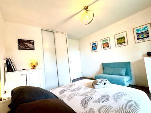 Appartements Bel Appartement T3 de 60m2 avec Parking, Terrasse, proche du Metro et du Periph : photos des chambres