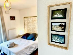 Appartements Bel Appartement T3 de 60m2 avec Parking, Terrasse, proche du Metro et du Periph : photos des chambres