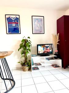Appartements Bel Appartement T3 de 60m2 avec Parking, Terrasse, proche du Metro et du Periph : photos des chambres
