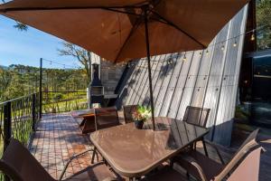 Cabana Limoeiro com vista para as montanhas