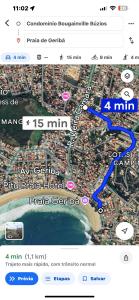 Casa 600 mt da praia de Geriba