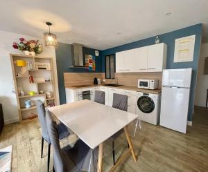 Appartements Plein centre Auray - Spacieux duplex T2 avec grande terrasse ensoleillee : photos des chambres