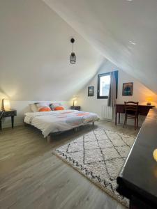 Appartements Plein centre Auray - Spacieux duplex T2 avec grande terrasse ensoleillee : photos des chambres