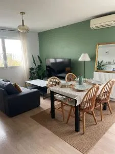 Appartement 3 chambres, Terrasse, Parking, Clim' - Bruges