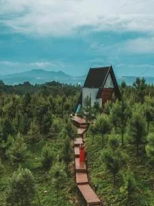 Cabana com hidromassagem na montanha - Taió