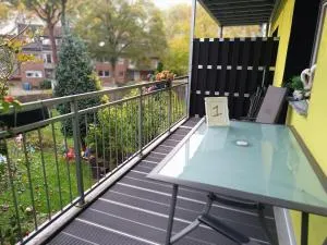 5x Balkon-Apartments mit Küche 40-65qm Ruhrgebietferienwohnung Dobry-Fuchs - أوبرهاوزن
