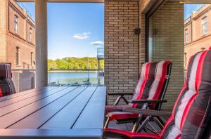 Pusteblume - Barrierefreie 5-Sterne-Ferienwohnung mit Seeblick und Sauna