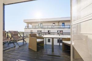 Admiralssuite - Exklusive 5-Sterne-Ferienwohnung mit Westbalkon in der Seefahrtsschule Wustrow