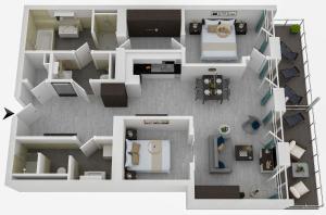 Ostsee-Schönheit Wustrower Welle-Modernes 2-Zimmer-Apartment mit Panoramablick