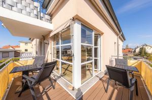 Seemöwe - Moderne Ferienwohnung mit Balkon