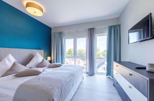 Rundblick - Stilvolle 5-Sterne-Ferienwohnung mit Blick auf den Bodden