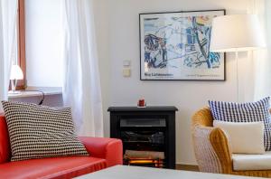 Hafenloge - helle Ferienwohnung mit fantastischen Blick auf den Warener Hafen und die Binnenmüritz