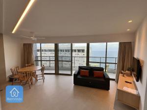 Beach Class Com Varanda e Vista Mar