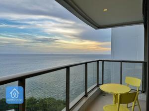 Beach Class Com Varanda e Vista Mar