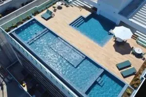 Flat com piscina privativa #10 Cupe Garden - Cupe