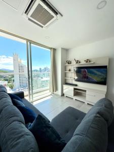 Apartamento con hermosa vista y piscina en Santa Marta