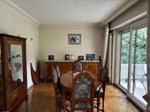 Steps from Basel and Train Spacious 120 m2 Apartment in Saint Louis with Terrace and Garden