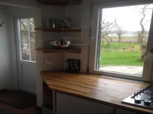 Dike House near Breskens with Stream Garden