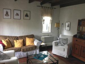 Dike House near Breskens with Stream Garden