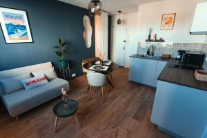 Appartements Cocon clermontois - Moderne et cosy : photos des chambres