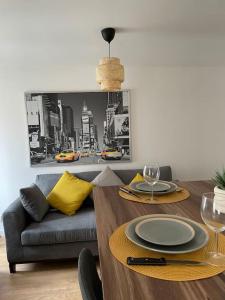 Appartements Duplex le Brooklyn en Plein centre de Mordelles : photos des chambres