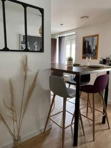 Appartements Duplex le Brooklyn en Plein centre de Mordelles : photos des chambres