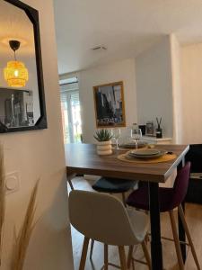 Appartements Duplex le Brooklyn en Plein centre de Mordelles : photos des chambres