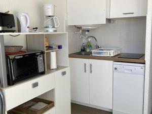 Charmant 2 pièces à lAlpe dHuez, 4 pers, balcon sud, casier à skis - FR-1-405-365