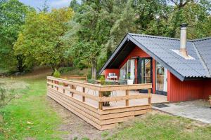 Beautiful Home In Knebel With 3 Bedrooms, Sauna And Internet