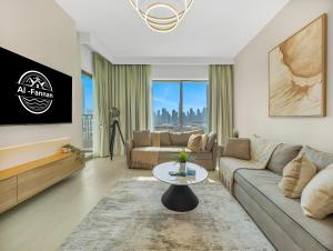 Premium Two-Bedroom Apartment with Private Balcony & Full Burj Khalifa Views by Al Fannan Holiday Homes