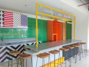 Fully Furnished Studio with Comfortable Design Dave Apartment By Travelio