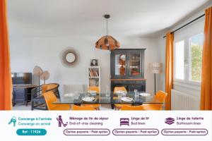 Jolie maison familiale et colorée pour 6