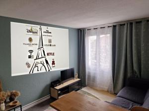 Appartements Joli studio Disneyland Paris 2 pers : photos des chambres