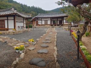 Healing hanok in Otgol village