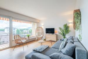 Appartements La Tournette - Appartement confortable a deux pas du lac : photos des chambres