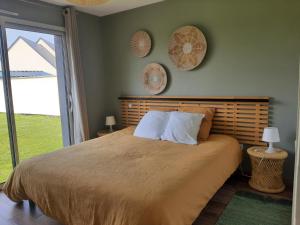 Maisons de vacances Villa Jacuzzi au pied de la Baie du Mont St Michel : photos des chambres