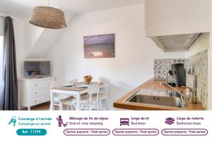 400m plage de la Cale de Beg Meil, cocon pour 2