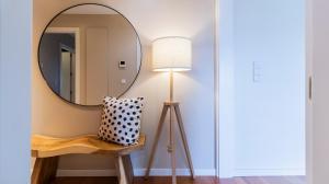 Apartamento com varanda e garagem