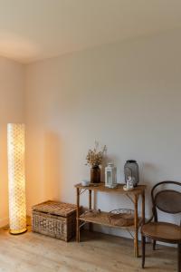 Maisons de vacances TY MEZOU - Jolie maison au bord du GR34 proche mer : photos des chambres