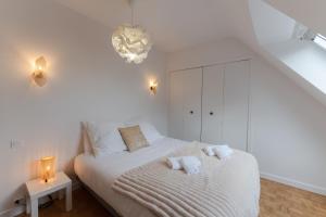 Maisons de vacances TY MEZOU - Jolie maison au bord du GR34 proche mer : photos des chambres