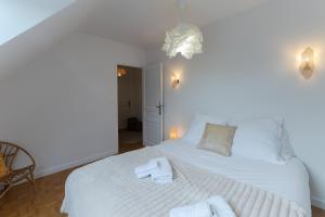 Maisons de vacances TY MEZOU - Jolie maison au bord du GR34 proche mer : photos des chambres