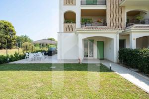 Apartment mit 2 Schlafzimmern und Gartenblick