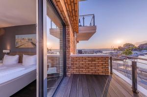 First Marina View - Apartment in der Hafenresidenz mit Sauna & Müritzblick