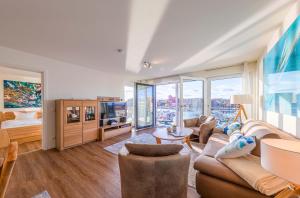 Hafenperle - Apartment mit Balkon & Wellnessbereich in der Hafenresidenz