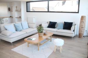 Maisons de vacances Ty Dag - Petite Terre vue mer, spa, plage a 300m : photos des chambres