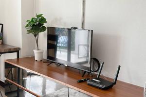 Mountain view in the city